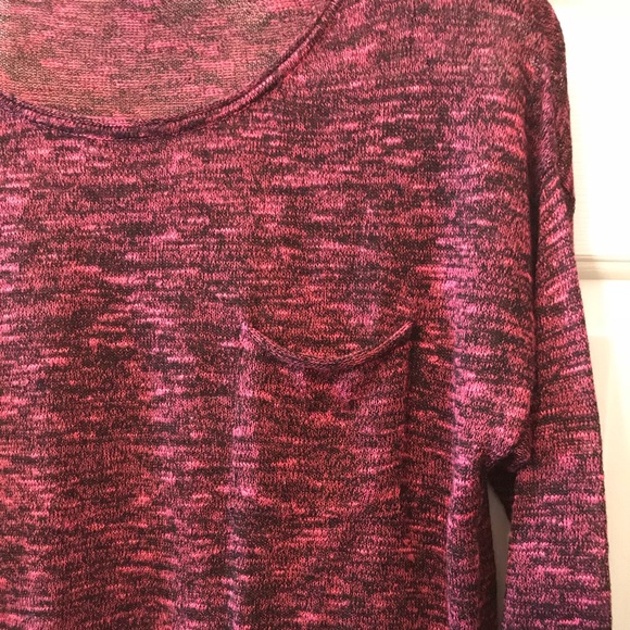 💘H&M DIVIDED Heathered Pink Sweater Top - Picture 3 of 6